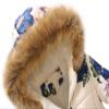 Baby Toddler Girls Boys Winter Fall Clothes Warm Jacket 2-7 Years Old Kids Floral Thick Hooded Windproof Coat (3-4 Years Old, Beige) view 2