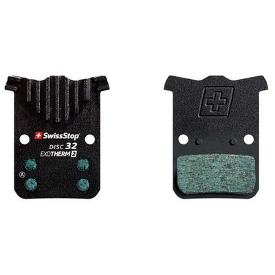 Swissstop Exotherm 2 D32 - Sram HRD Lev ULT Lev TLM, Black