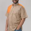 Tiger Hill Men's Upland Hunting Short Sleeves (2XL) Khaki view 2