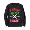 Baking Spirits Bright Long Sleeves Bakers Christmas Gift view 1