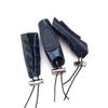 3PCS Archery Gloves Bow Finger Tab Leather Tradition Recurve Bow American Hunting Bow Hand Guard Protect Hand Finger (Black) view 4