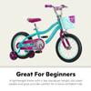 Schwinn Elm and Koen Bike or Balance Bike, 12-18 Inch Bike for Kids Ages 2-13, Black, Blue, Red, Teal, Pink or Purple, SmartStart Ergonomic Design, Adjustable Seat Grows with Child, Training Bicycle view 3