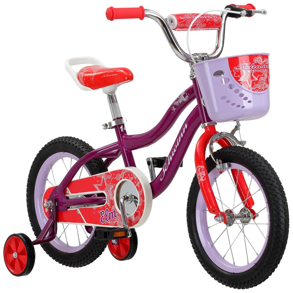 Schwinn Elm and Koen Bike or Balance Bike, 12-18 Inch Bike for Kids Ages 2-13, Black, Blue, Red, Teal, Pink or Purple, SmartStart Ergonomic Design, Adjustable Seat Grows with Child, Training Bicycle