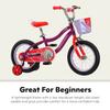 Schwinn Elm and Koen Bike or Balance Bike, 12-18 Inch Bike for Kids Ages 2-13, Black, Blue, Red, Teal, Pink or Purple, SmartStart Ergonomic Design, Adjustable Seat Grows with Child, Training Bicycle view 3
