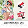 Schwinn Elm and Koen Bike or Balance Bike, 12-18 Inch Bike for Kids Ages 2-13, Black, Blue, Red, Teal, Pink or Purple, SmartStart Ergonomic Design, Adjustable Seat Grows with Child, Training Bicycle view 4