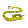 Boat Lines & Dock Ties Bungee Boating Dock Ties, One Loop and Hook, Pack of Two, Made in USA (Yellow, 30" Hook and Loop) view 1