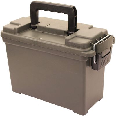 A. Blchl US Army OD Plastic Ammo Box (30 Cal)