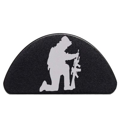 NDZ Performance Prayer Military Soldier Engraved Aluminum Grip Frame Slug Plug for Glock 43 G43 9mm
