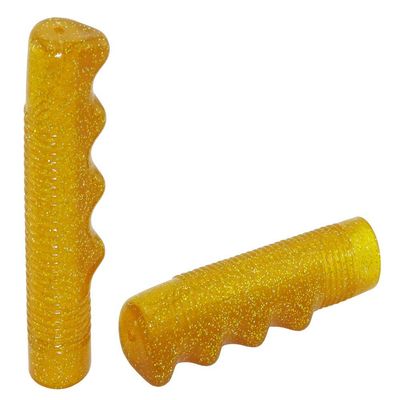 Alta Glitter Flake Lowrider Bicycle Sparkle Grips (Orange)
