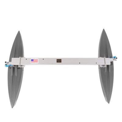 Spring Creek Manufacturing Hydrodynamic Canoe Stabilizer Float Package (Gray, 40)