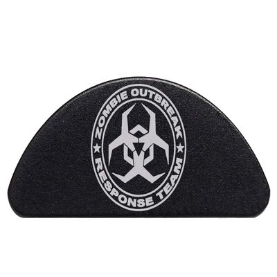NDZ Performance Zombie Outbreak Response w Virus Biohazard Engraved Aluminum Grip Frame Slug Plug for Glock 43 G43 9mm