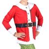Alexandra Collection Youth Santa Long Sleeve Christmas Costume Top Red/White Youth 14-16 view 2