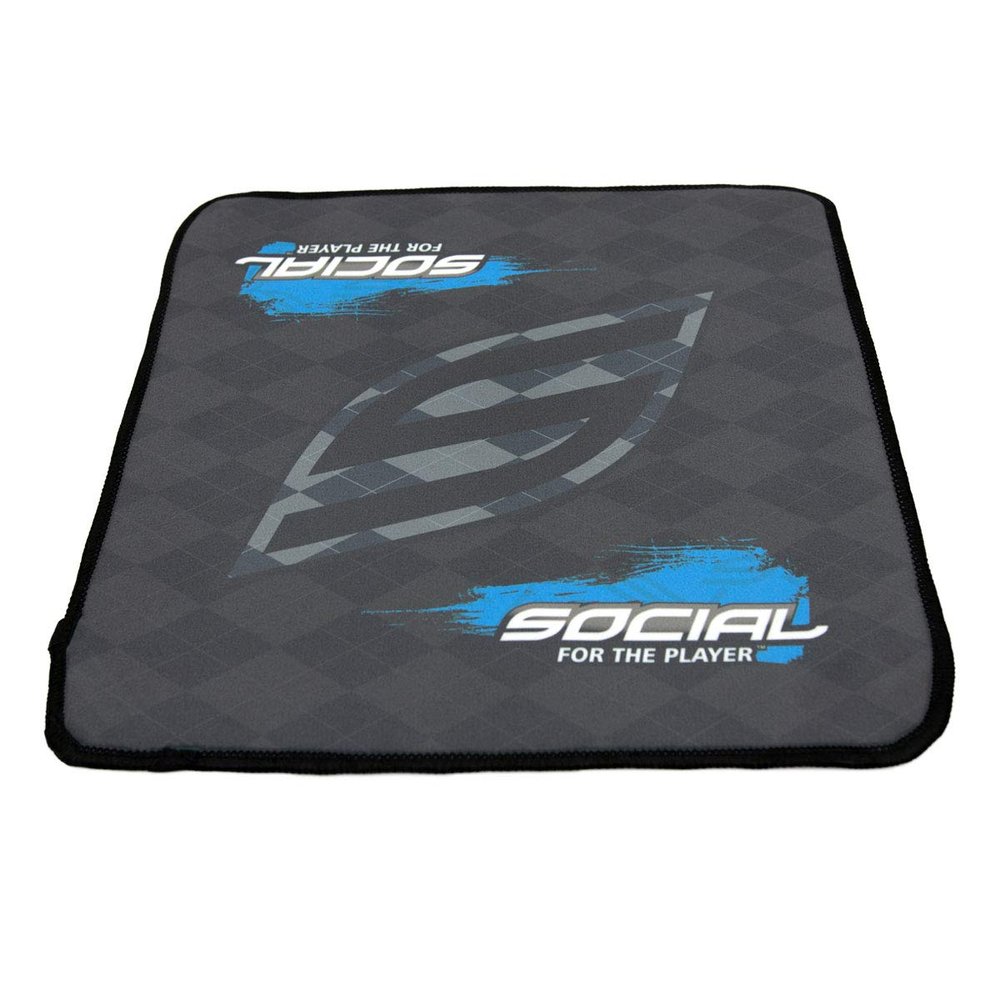 Social Paintball Microfiber Cleaning Cloth, Black Argyle - 12" x 12"