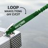Boat Lines & Dock Ties Bungee Boating Dock Ties, One Loop and Hook, Pack of Two, Made in USA (Green, 36" Hook and Loop) view 2