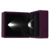 LED Light Ring Box, Fashionable Lighted Ring Storage Box Jewelry Display Case Proposal,Engagement,Wedding,Gift() view 4