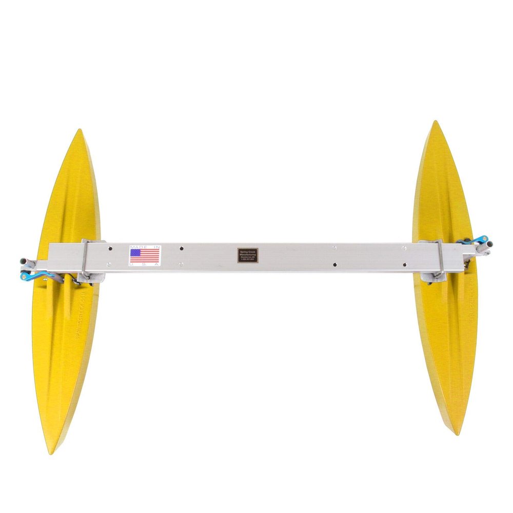 Spring Creek Manufacturing Hydrodynamic Canoe Stabilizer Float Package (Yellow, 30)