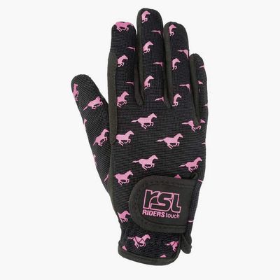 USG KL Select Kid's Norway Gloves Black/Pink (7) Small