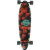 San Clemente Longboards Orange Blossom Squashtail Longboard Complete Skateboard - 9" x 36" view 1