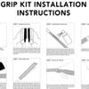 Karma Arthritic Oversized (+3/32) Golf Grips for Men (9 Piece Set) | Firm Rubber Replacement Golf Club Grips Who Suffer from Arthritis view 3