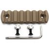 Active-8 5/7/9/11/13 Slots mlok Picatinny Rail Sections Aluminum Mount Adapter Tan Printed (7 Slots / 75mm) view 1