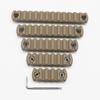 Active-8 5/7/9/11/13 Slots mlok Picatinny Rail Sections Aluminum Mount Adapter Tan Printed (5 Slots / 56mm) view 2