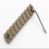 Active-8 5/7/9/11/13 Slots mlok Picatinny Rail Sections Aluminum Mount Adapter Tan Printed (9 Slots / 95mm) view 3