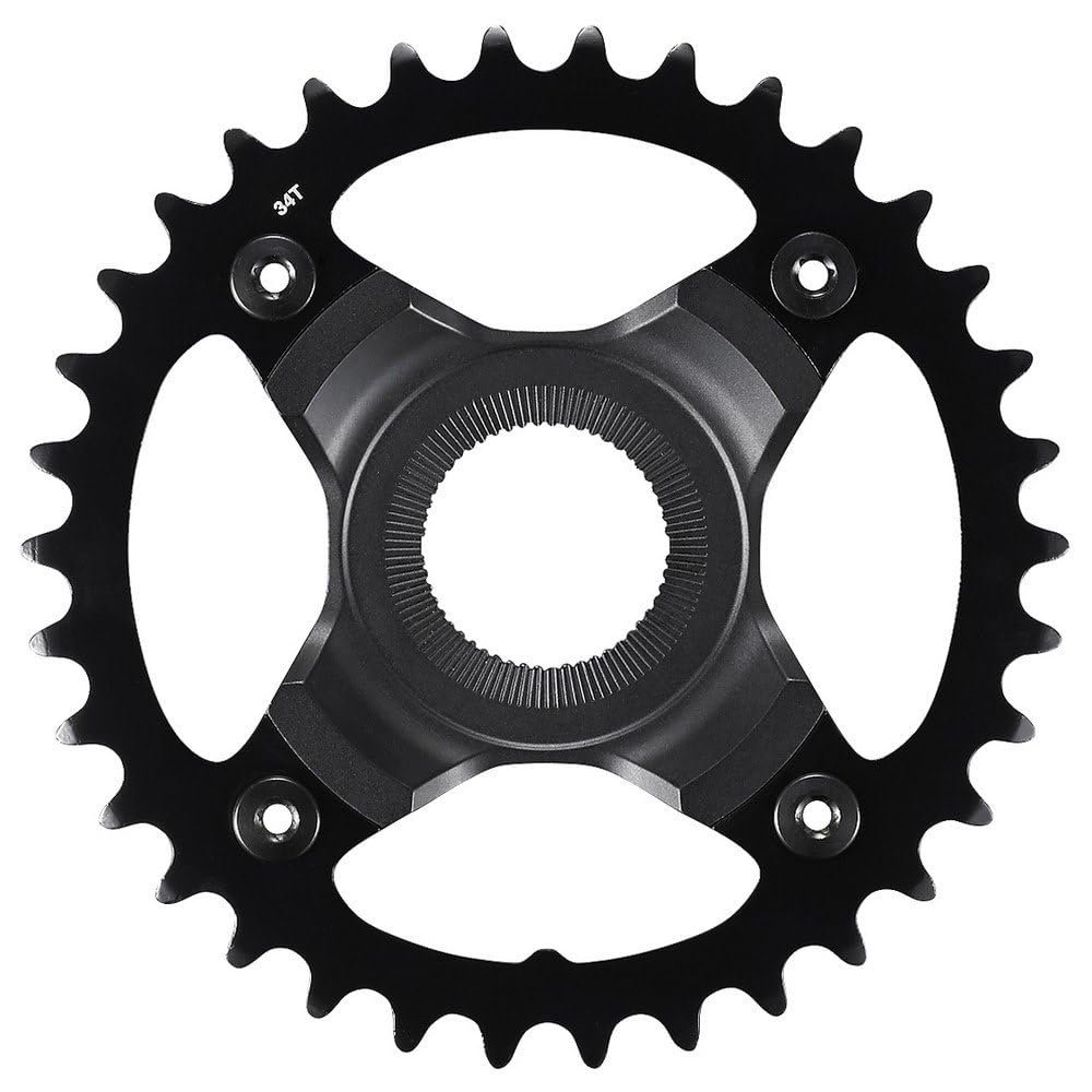 Shimano STEPS Unisex's SMCRE70B34 Bike Parts, Standard, 34 Teeth