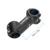 31.8mm Stem Alunimium Alloy Tube Stem Replacement for Mountain Road 45 Degree Adjustable view 3