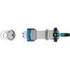 Twenty Two Designs Lynx Telemark Binding, Blue, Small, LS view 1