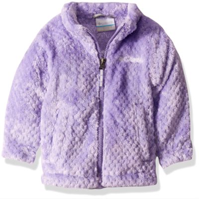 Columbia Kid's Fire Side Sherpa Full Zip Outerwear, paisley purple, 6/12