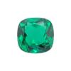 0.79-0.97 Cts of 6x6 mm AAA Cushion Lab Created Emerald (1 pc) Loose Gemstone view 1