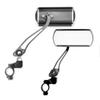 Electric Scooter, Bicycle & Bike Pair of Rearview Mirror Handlebar Mount accessories Meachow Glasses Mirror Set, Rear View Mirrors Pair For road Bikes and Handlebars view 1