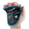 Gripad RX Lifting Grips (Black/Blue) | The Most Durable Grip Pads Yet | The Alternative to Weight Lifting Gloves, Gym Workouts, WOD, Weightlifting | Neoprene Padded Grips | Flexible Rubber Palm view 2