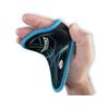 Gripad RX Lifting Grips (Black/Blue) | The Most Durable Grip Pads Yet | The Alternative to Weight Lifting Gloves, Gym Workouts, WOD, Weightlifting | Neoprene Padded Grips | Flexible Rubber Palm view 3