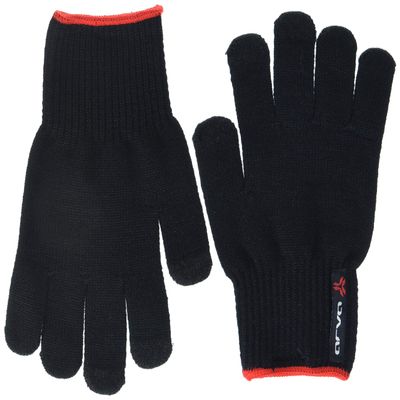Arva Thermoline Finger Touch Gloves Black Medium 2022