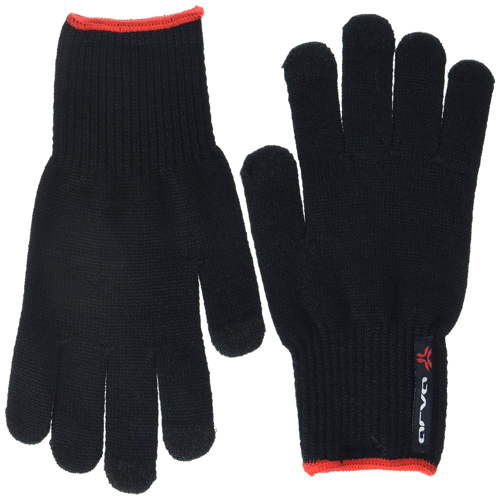 Arva Thermoline Finger Touch Gloves Black Medium 2022