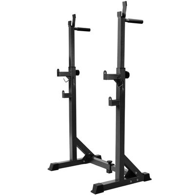 Everfit Squat Rack for Weight Bench Bench Press Adjustable Height Width Home Weight-Lifting Stand for Barbell Toning Exercise & Fitness Equipment Gym Supplies (300KG Capacity)