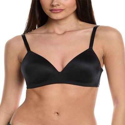 b.tempt'd by Wacoal Women's Future Foundation Lightly Padded Wire Free T-Shirt Bra with Lace, 952253, Night, 32DD