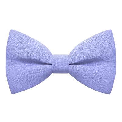 Bow Tie House Linen Men's Classic Pre-Tied Bow Tie Formal Solid Tuxedo (Large, Lavender)