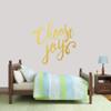 Sweetums Signatures Choose Joy Wall Decal 36" Wide x 36" Tall Gold view 1