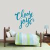 Sweetums Signatures Choose Joy Wall Decal 36" Wide x 36" Tall Gold view 2