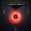 WASAGA USB Rechargeable Bike Tail Light - IPX5 Waterproof, Ultra Bright LED, Cycling Accessories (Grey) view 1