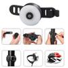 WASAGA USB Rechargeable Bike Tail Light - IPX5 Waterproof, Ultra Bright LED, Cycling Accessories (Grey) view 3