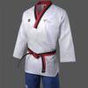MOOTO Korea Taekwondo Poomsae Uniform WT Logo Taebek Poom MMA Martial Arts Karate Judo Kick Boxing (120(Height:120~129cm)(3.93~4.23ft), 1. Male) view 2