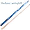 AB Earth 58" Pool Cue/Pool Stick Ergonomic Design Hardwood Canadian Maple 13mm Tip 18-21oz Billiard Cue B1SN, Blue 21oz view 3