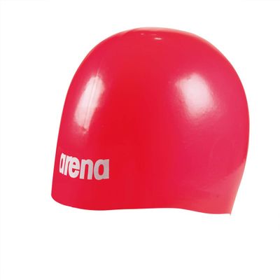 Arena Unisex Molded Pro II USA Swim Cap for Adults Comfortable Tight Fit Pool Training and Racing Swim Accessory, Red, One Size