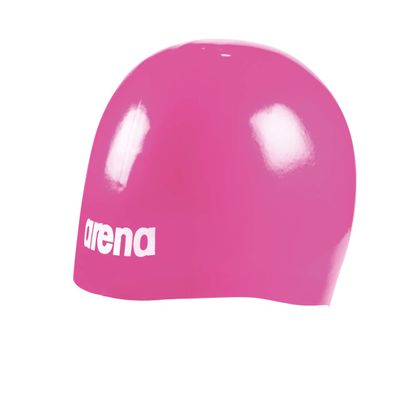 Arena Unisex Molded Pro II USA Swim Cap for Adults Comfortable Tight Fit Pool Training and Racing Swim Accessory, Fuchsia, One Size
