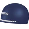 Arena 3D Soft USA Unisex Adult Silicone Swim Cap for Men and Women Swimming Pool Practice and Racing Swim Kit, Navy Blue, Medium view 1