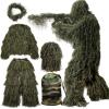 MOPHOTO 5 in 1 Ghillie Suit 3D Camouflage Hunting Suits - Jacket, Pants, Hood, Carry Bag for Adults & Youth, M/L/XL/XXL view 1