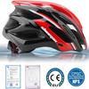 Bike Helmet Men Women, Shinmax Bicycle Helmet with Rear Light and Detachable Sun Visor Backpack,Lightweight Mountain Bike Helmet Size Adjustable Cycling Helmet for Adults Youth Road Bike Helmet view 2